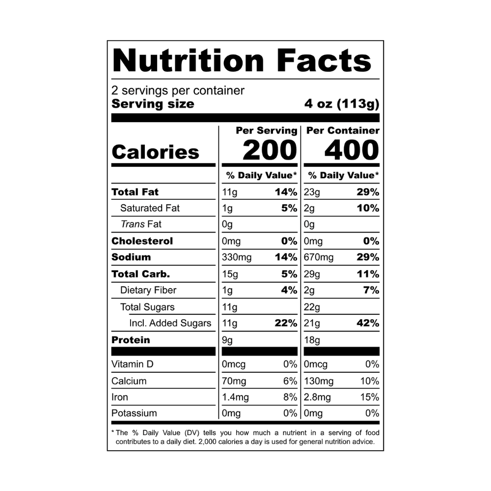 crispy-tofu General Tso's nutrition facts